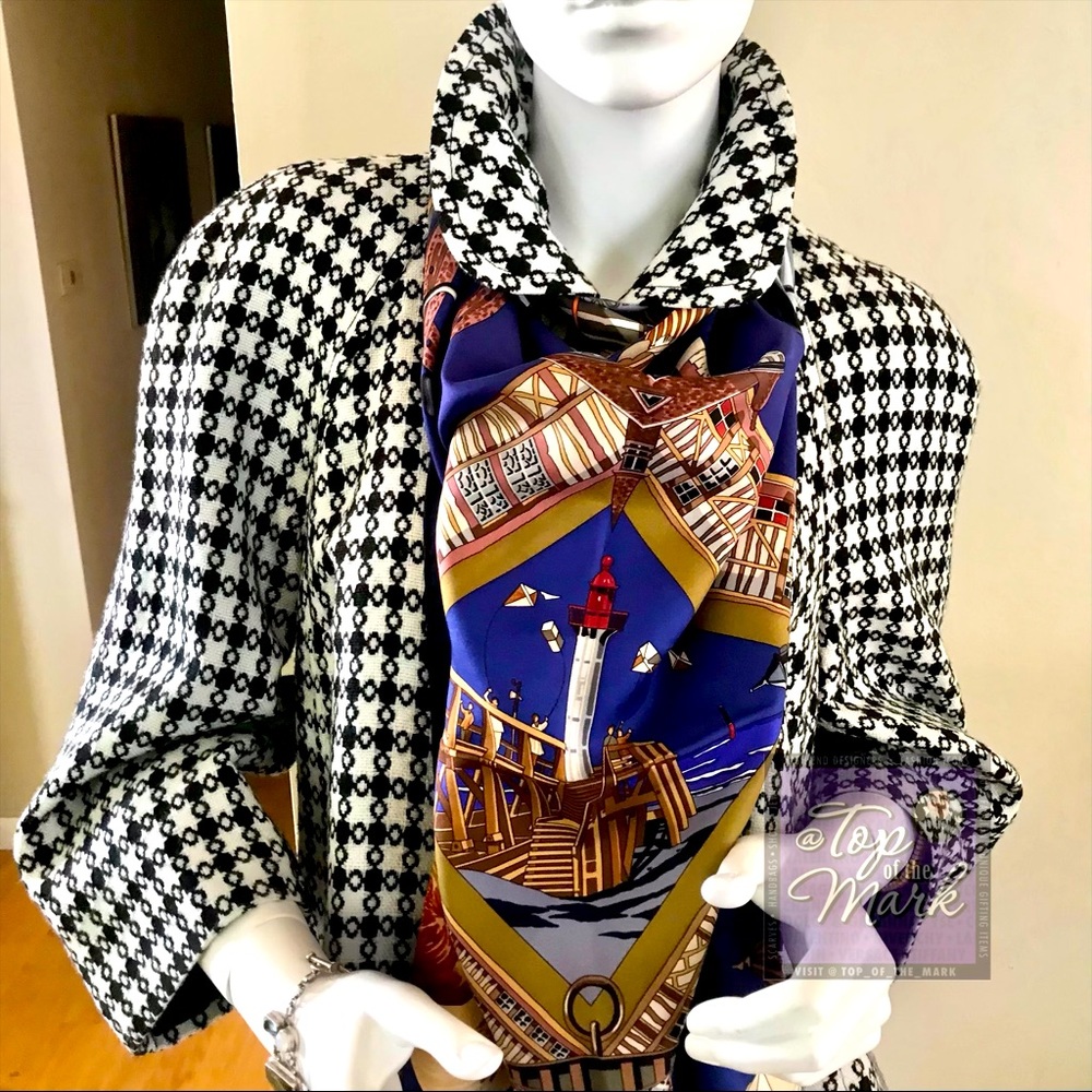 HERMES CHARMES DES PLAGES NORMANDES 90cm w BOX